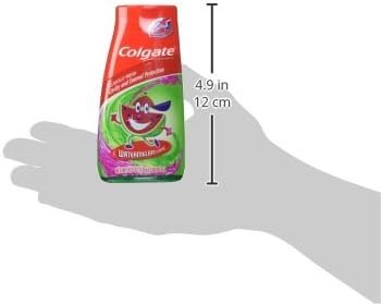 Colg 2n1 Watermelon Paste Size 4.6 O Colgate Kids Watermelon 2-in-1 Toothpaste & Mouthwash