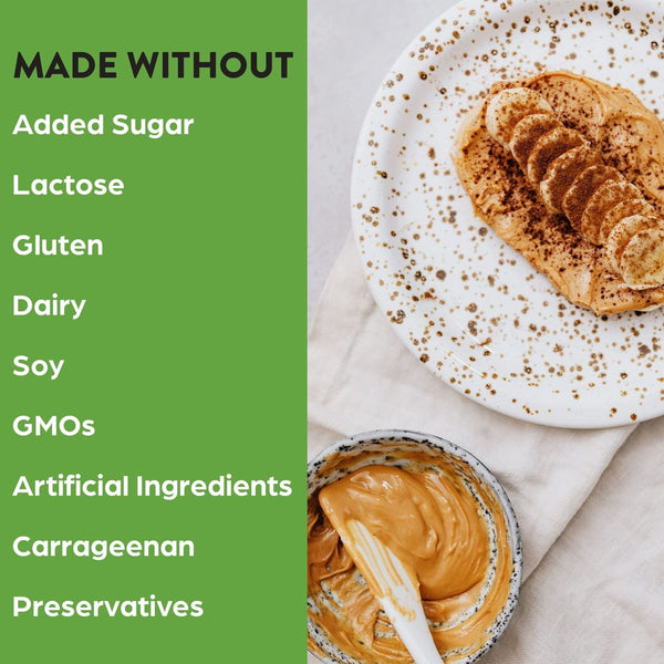 Orgain Organic Plant Based Protein Powder, Peanut Butter, Vegan, 2.03lb