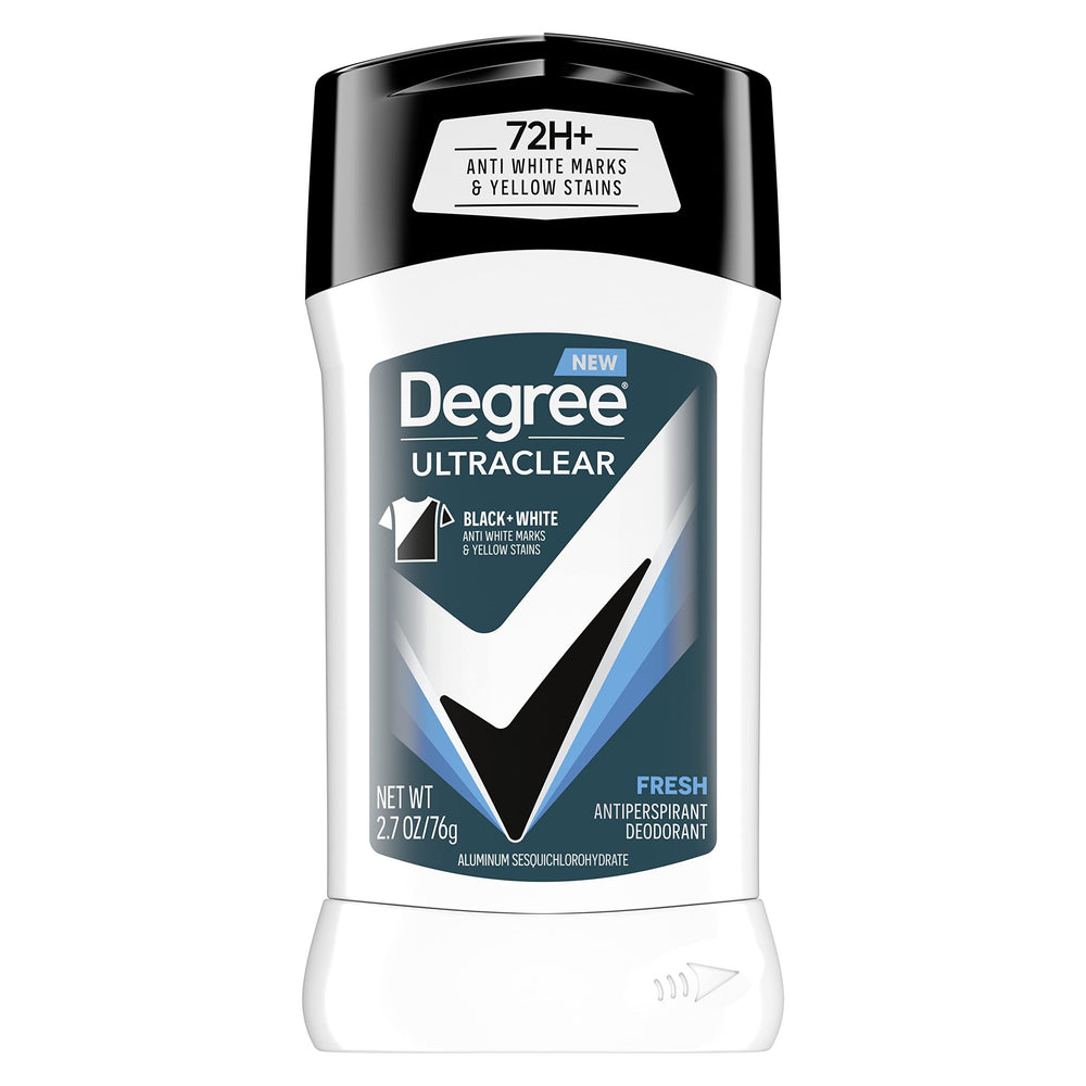 Degree Men UltraClear Antiperspirant Deodorant 72-Hour Sweat & Odor Protection Fresh Antiperspirant For Men With MotionSense Technology 2.7 oz