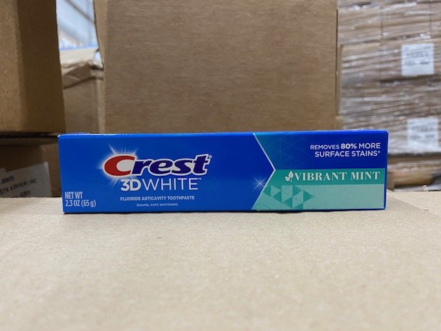 Crest 3D White, Vibrant Mint, 2.3oz