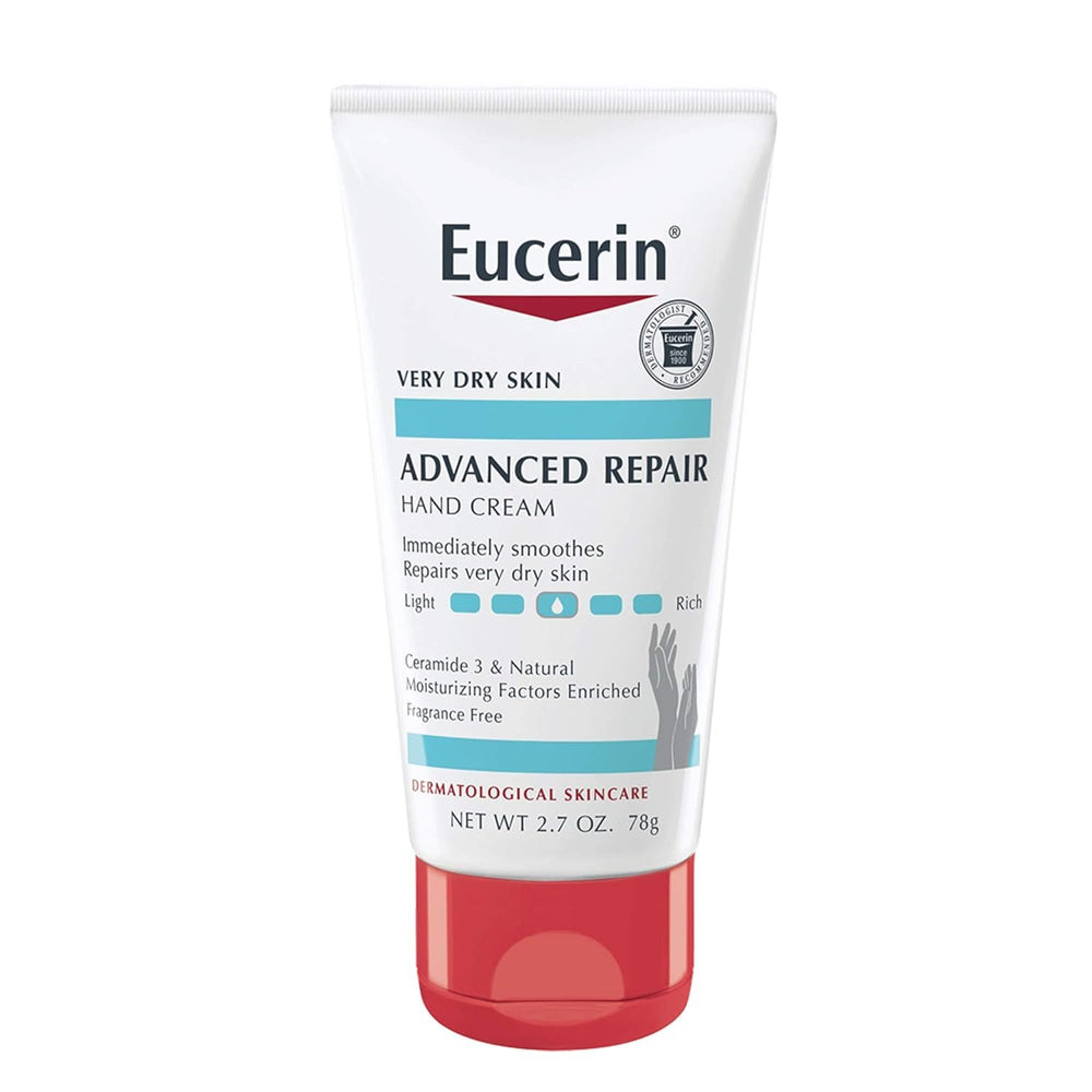 Eucerin Advanced Repair Hand Creme 2.7 oz ( Pack of 4)