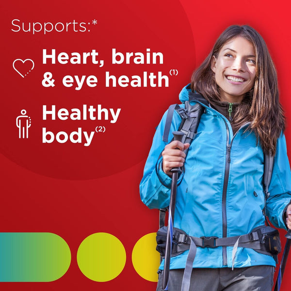 Centrum Multigummies Multivitamin for Adults Omega 3, Assorted Fruit, 110 Ct-Expires 02/2024