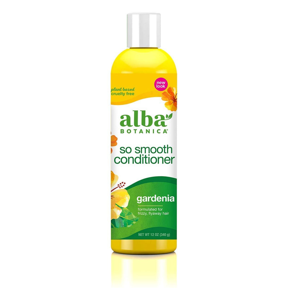 Alba Botanica So Smooth Conditioner, Gardenia, 12 Oz