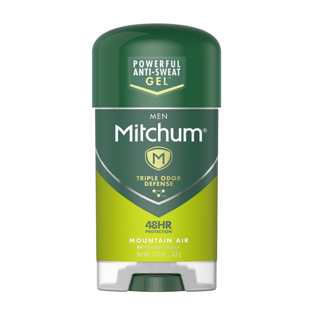 Mitchum Men Clear Gel Antiperspirant and Deodorant, Mountain Air Scent - 2.25 oz.