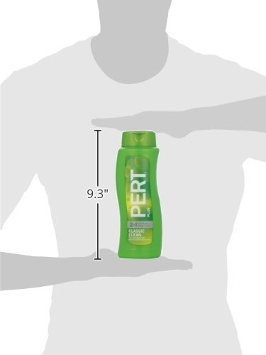 Pert Plus 2 in 1 Classic Clean Shampoo & Conditioner, 25.4 Fl Oz