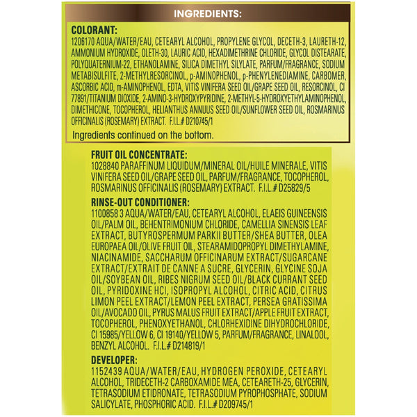 Garnier Nutrisse Nourishing Hair Color Creme, 535 Medium Gold Mahogany Brown  (Packaging May Vary)