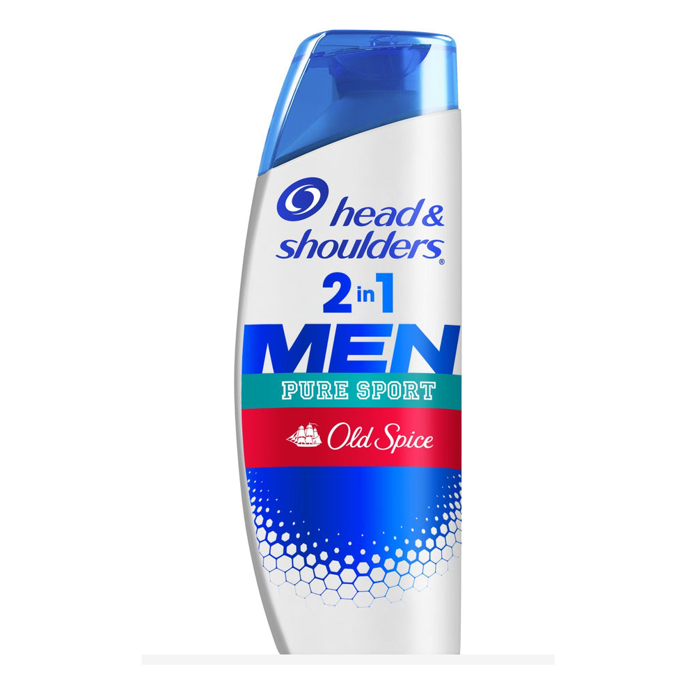 Head & Shoulders Old Spice Pure Sport Dandruff 2 in 1 Shampoo and Conditioner, 8.45 fl oz