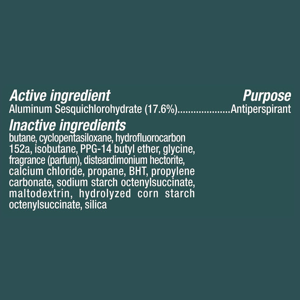 Degree Men Antiperspirant Deodorant Dry Spray Rush for With MotionSense Technology 3.8 oz