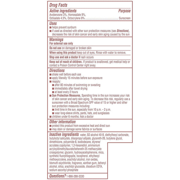 Coppertone Glow Hydrating Sunscreen Lotion with Illuminating Shimmer Minerals and Broad Spectrum SPF 30 Sunscreen, Water-resistant, Fast-drying, 5 oz