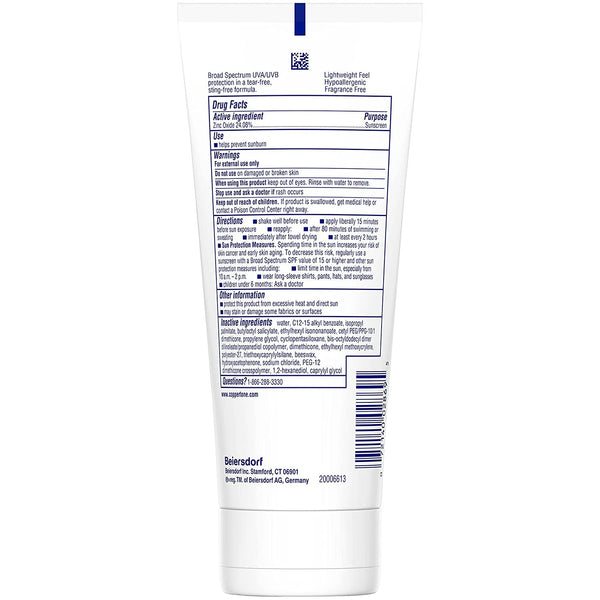 Coppertone SPORT Sunscreen Lotion SPF 50, Zinc Oxide Mineral Sunscreen, Water Resistant Body Sunscreen SPF 50, 5 Fl Oz Tube