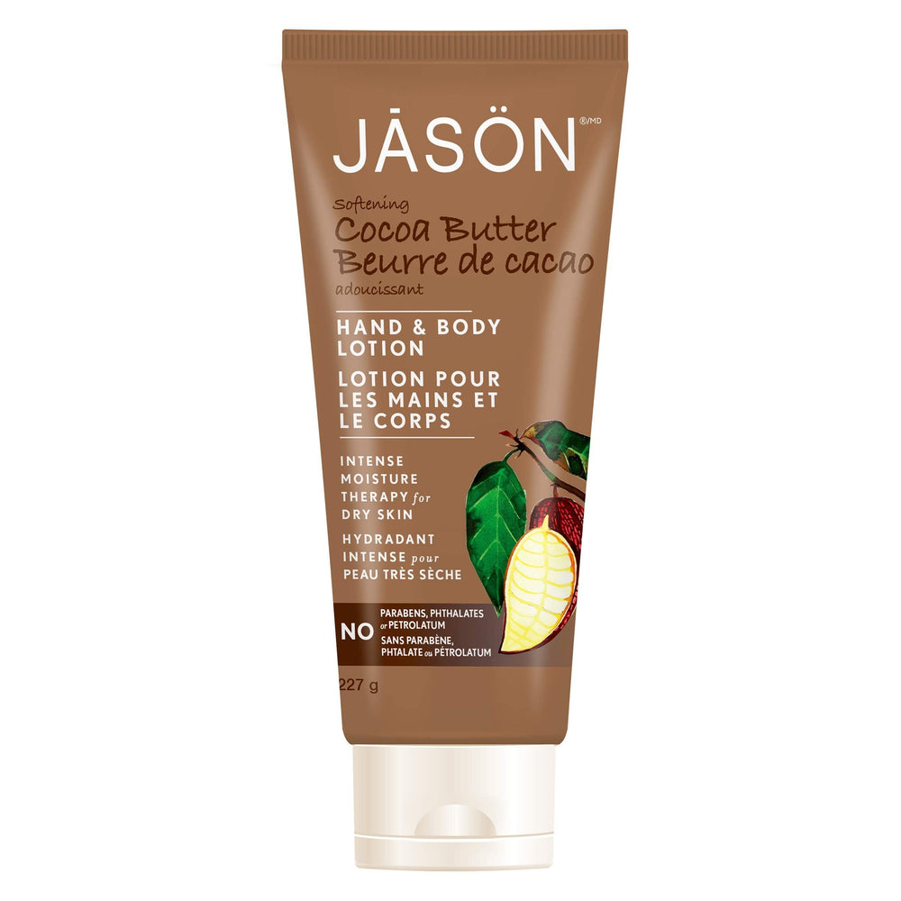 JASON Softening Cocoa Butter Hand and Body Lotion, 8 Ounce Bottle