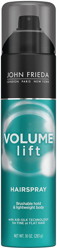 John Frieda Volume Lift Hairspray for Fine or Flat Hair Safe for Color-Treated Hair Volumizing Hair Nourishing Spray with Air-Silk Technology 10 Ounces