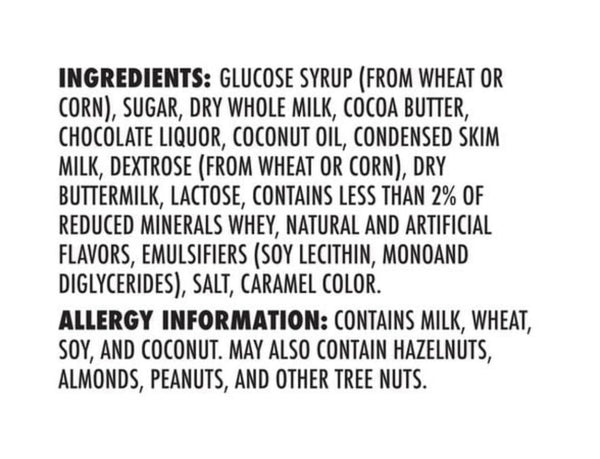 Werther's Original Caramel Filled Chocolate Holiday Caramels, 6 Oz