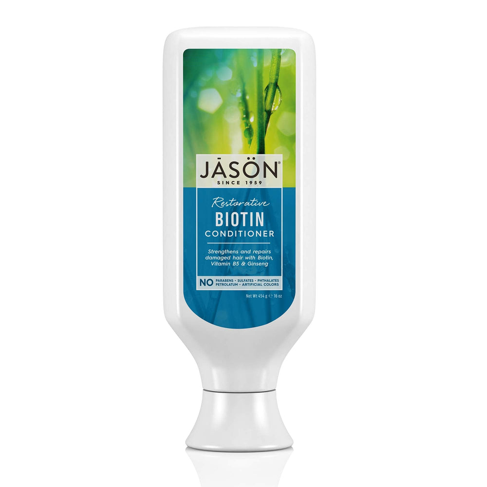 JASON Restorative Biotin Conditioner, 16 Ounce Bottle
