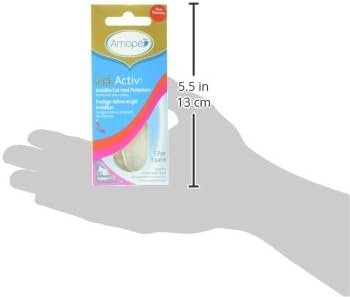 Amope GelActiv Invisible Gel - Insole for Women, 1 pair, also available Heel Cushions, Heel Protectors, Sensitive Spots, and Ball of Foot