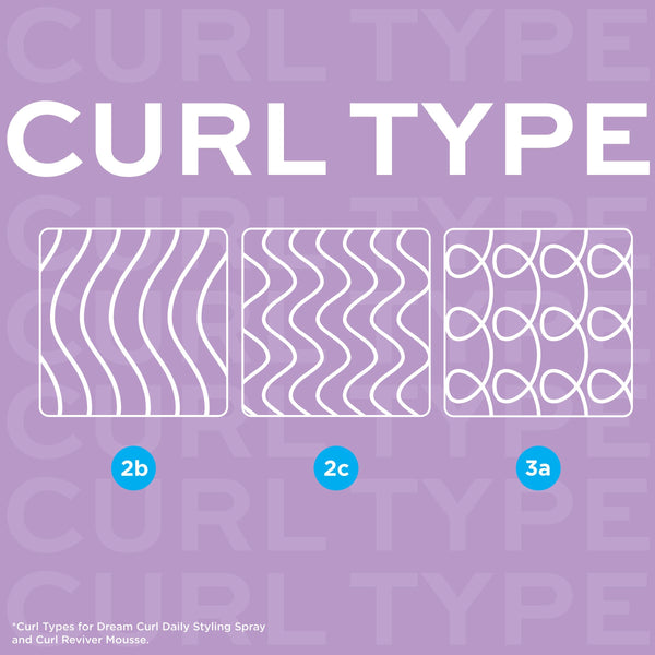 John Frieda Frizz Ease Curl Reviver Mousse, Enhances Curls, Soft Flexible Hold, Mousse for Curly or Frizzy Hair, 7.2 Ounces, Alcohol-Free