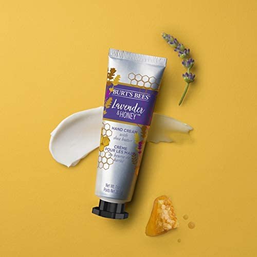Burt's Bees Lavender & Honey Hand Cream with Shea Butter, 1 Oz (Package May Vary)