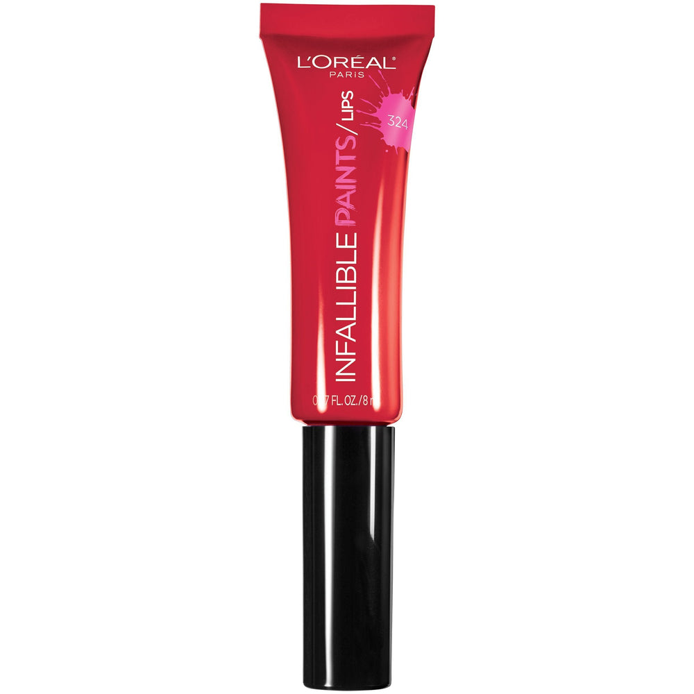 L'Oréal Paris Infallible PAINTS/LIPS, DIY Red, 0.27 fl. oz.