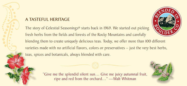 Celestial Seasonings Herbal Tea, Red Zinger, 20 Count