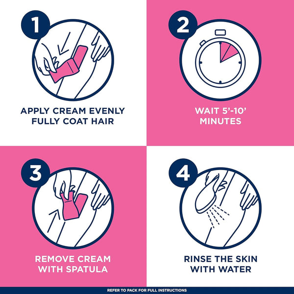 Veet Botanic Inspirations In Shower Cream, 13.5 fl Oz., for Legs & Body (Packaging May Vary)