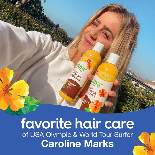 Alba Botanica Colorific Shampoo, Plumeria, 32 Oz