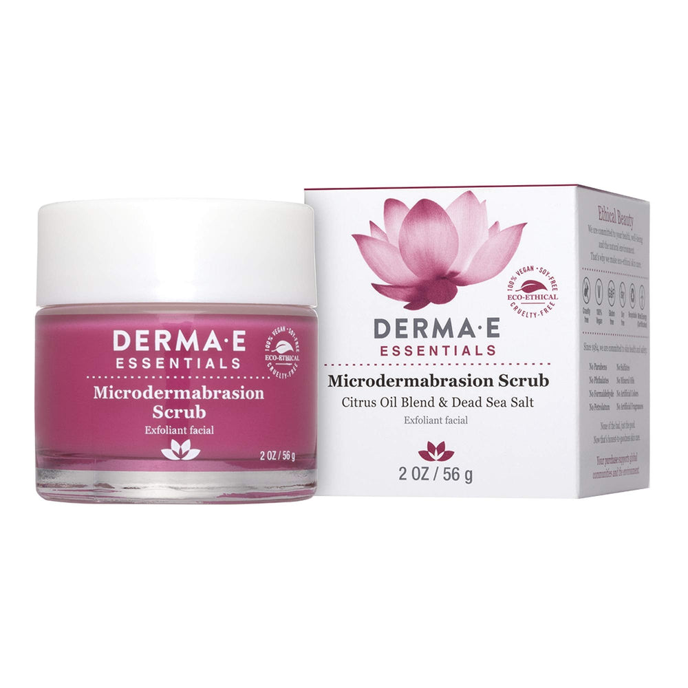 Derma E Skin Care Microdermabrasion Scrub, 2 Ounce