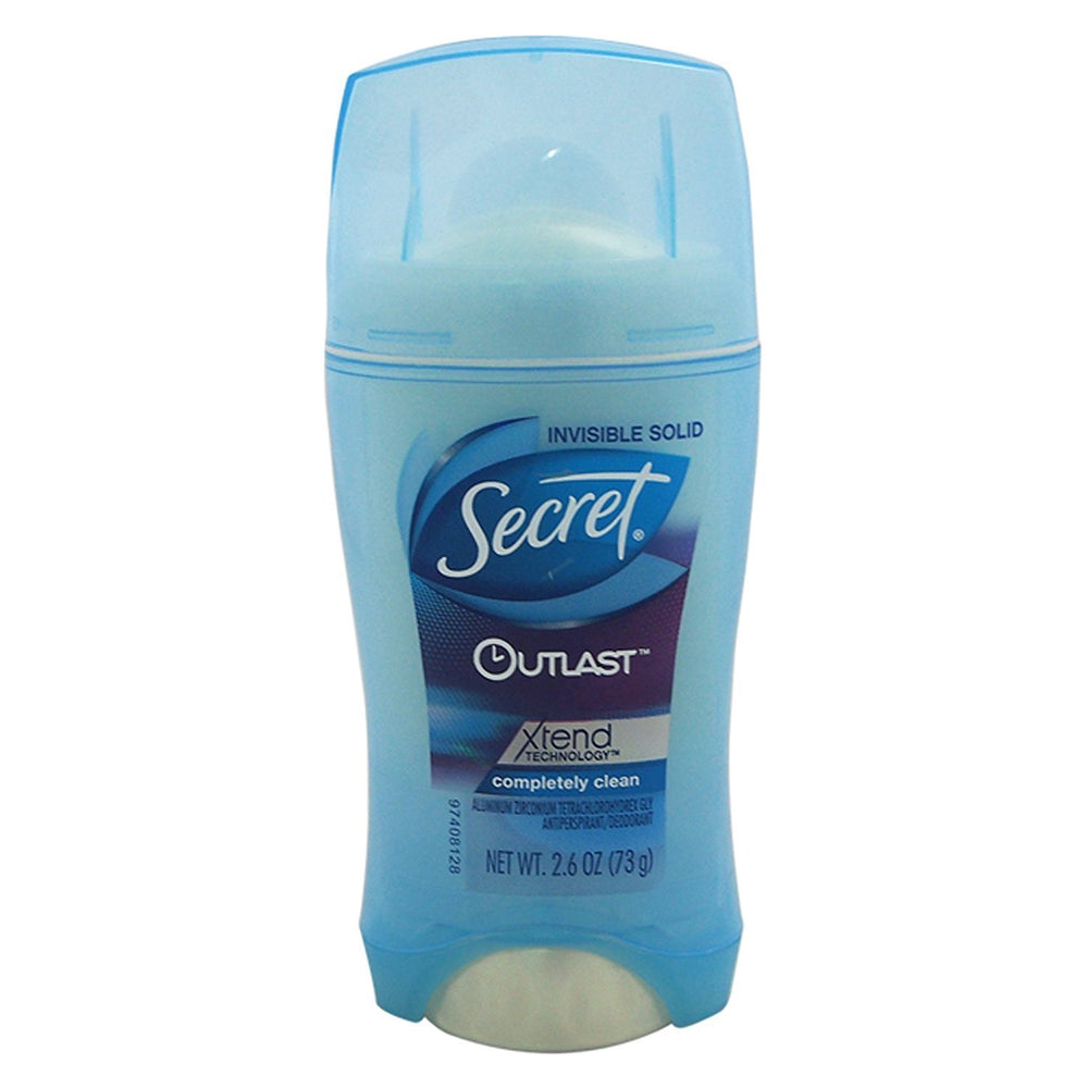 Secret Outlast Invisible Solid Antiperspirant & Deodorant, Completely Clean