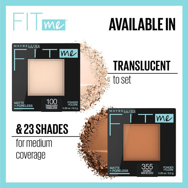 Maybelline New York Fit Me Mat & Poreless Powder