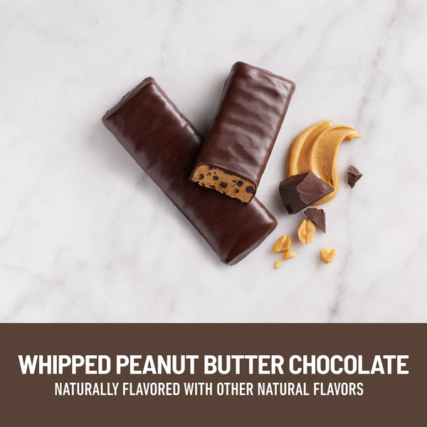 SlimFast Keto Whipped Peanut Butter Chocolate Meal Replacement Bar 5 Count