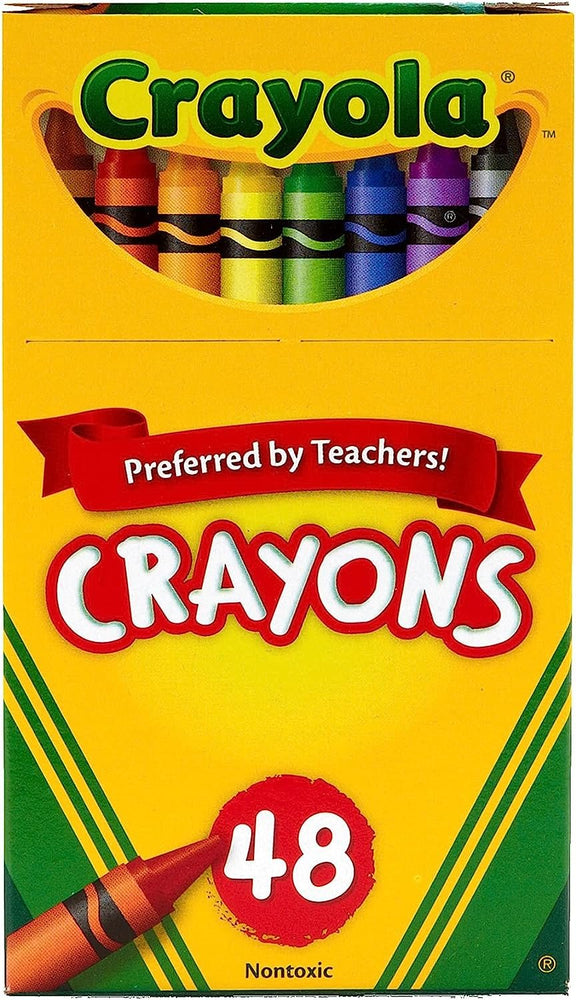 Crayola Crayons, 48 Count, School Supplies For Kids & Teachers, Assorted Colors