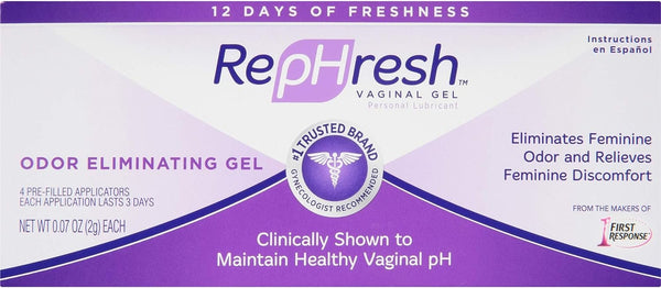 RepHresh Vaginal Gel 0.07oz with 4 Pre-filled Applicators