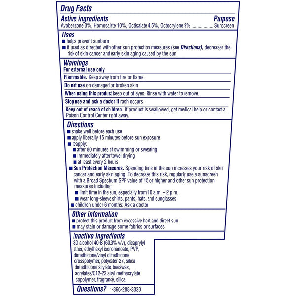 Coppertone SPORT Clear Sunscreen Lotion SPF 30, Water Resistant Sunscreen, Broad Spectrum SPF 30 Sunscreen, 5 Fl Oz Tube