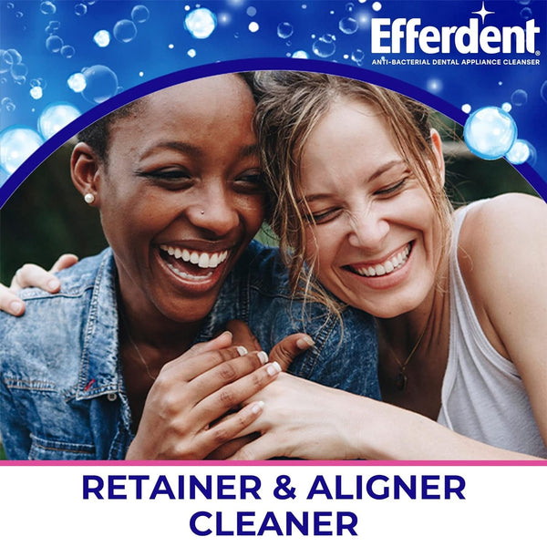 Efferdent Denture Cleanser Tablets, Complete Clean, Cleanser for Retainer and Dental Appliances, 44 Tablets